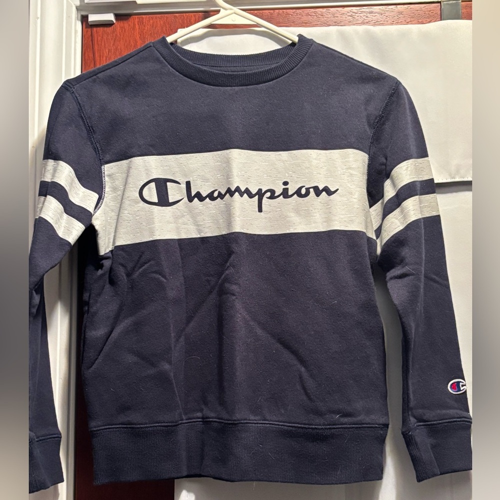 Boys Champion Sweatshirt (Navy) - Sz: S